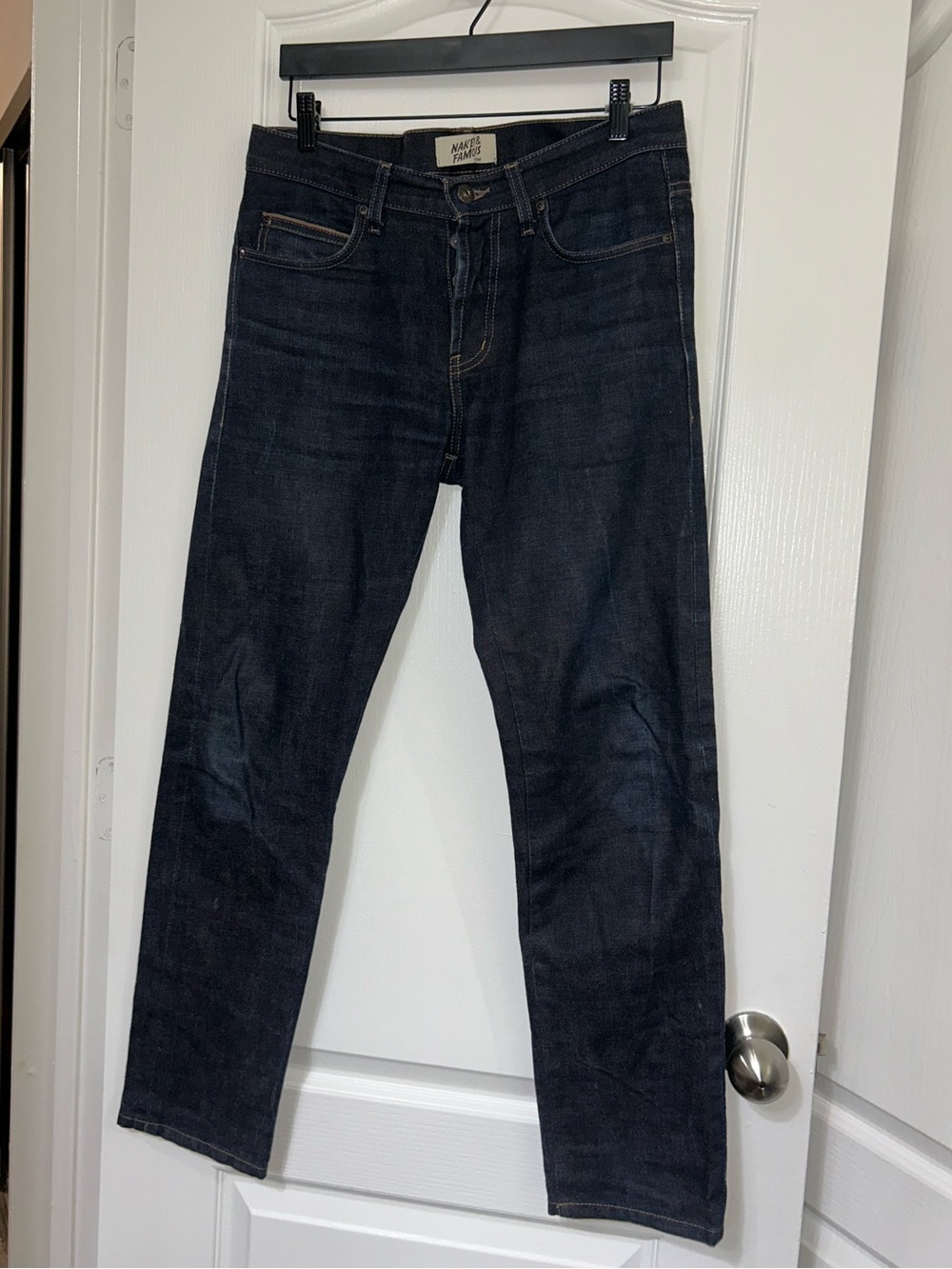 Naked & Famous Weird Guy Stretch Selvedge Jeans 32 X 30 - Picture 2 of 5